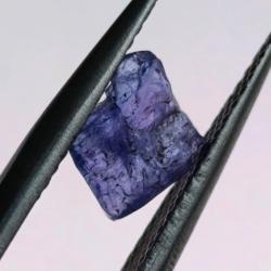 1.2Ct Натуральний Танзаніт без огранки 6.7мм Відео
