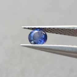 0.34Ct Натуральний синьо-блакитний сапфір 3.92мм круг 
