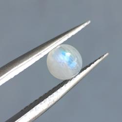 0.78Ct Натуральний місячний камінь (Адуляр) 5.3мм круг кабошон