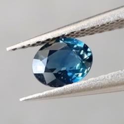 0.52Ct Натуральний синій сапфір 5.2*4.2мм овал 