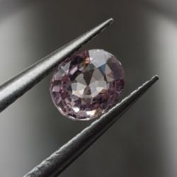 0.76Ct Platinum Pink ШПІНЕЛЬ овал 6.1*5.2мм