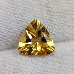 1.84Ct Натуральний цитрин 9мм трилліон
