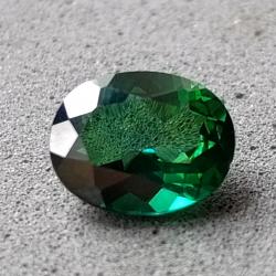 2.95Ct Натуральний зелений топаз Rain Forest 10*8 мм овал 