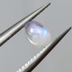 0.7Ct Натуральный чистый Лунный камень (Адуляр) овал 6*4мм 