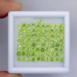 0.04Ct Натуральний Хризоліт (перидот) 2мм