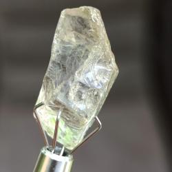 13.75Ct Необработанный зеленый аметист (празеолит) 22*12мм 