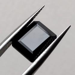 4.05Ct Натуральний чорний онікс 11*9мм октагон