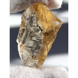 116.8Ct Коллекционный Натуральный цитрин без огранки 48*31мм