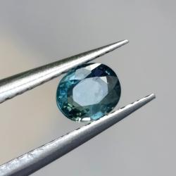 0.46Ct Натуральний блакитний Цейлонський сапфір 5.2*4.3мм (овал) 