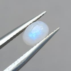 0.9Ct Натуральный чистый Лунный камень (Адуляр) овал 6.4*4.5мм 