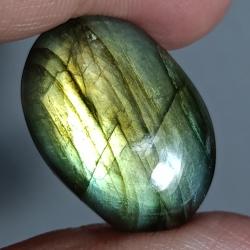 34.1Ct Натуральный лабрадорит овал кабошон 27.2*19.3мм