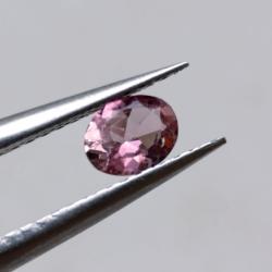0.34CT Натуральный Розовый Турмалин 5.2*4.1мм (овал)