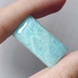 33.4Ct Натуральний амазоніт 28*15мм (кабошон)