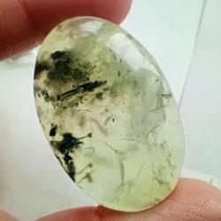 85.7Ct Коллекционный Натуральный Пренит 41.7*27мм 85.7Ct Коллекционный Натуральный Пренит 41.7*27мм