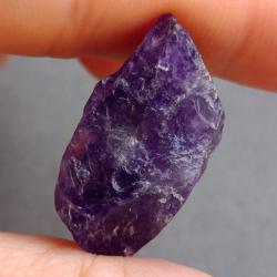35.1Ct Натуральний необробленний аметист 28.5*18.5мм Відео 35.1Ct Натуральний необробленний аметист 28.5*18.5мм Відео
