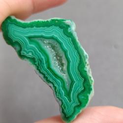 43.5Ct Жеода зеленого Агату 45*23мм (Ботсвана)