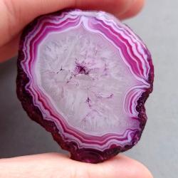 98Ct Друза розово-фиолетового Агата 46*40мм (Ботсвана) 98Ct Друза розово-фиолетового Агата 46*40мм (Ботсвана)