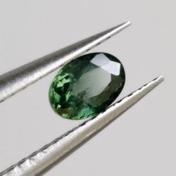 0.58Ct Натуральный зеленый сапфир 5.7*4мм (овал) 0.58Ct Натуральный зеленый сапфир 5.7*4мм (овал)