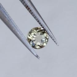 0.14CT Натуральный полихромный турмалин 3.4мм (круг) 