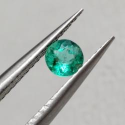 0.25Ct Натуральний Смарагд 4.2мм круг (Класу А+) 