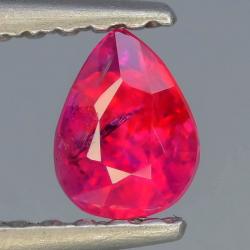0.36Ct Натуральный Рубин 4.8*3.7мм (Untreated) Сертификат 