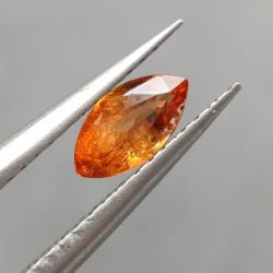 0.56Ct Оранжевый Спессартин Фанта Гранат 7.1*3.7мм маркиз