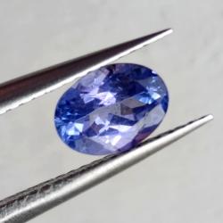 1.1Ct Натуральный Танзанит 7.5*5.5мм овал 