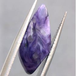 7.4Ct Натуральний Чароїт 21.5*9.5мм