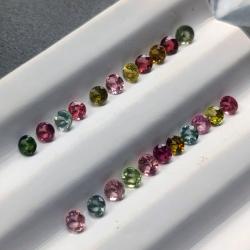 0.14Ct Драгоценный камень Турмалин 3.2мм (цена за 1шт)