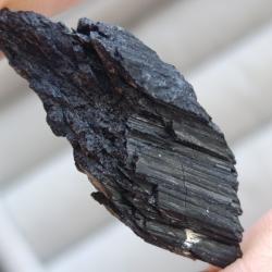 36.4CT Необработанный черный Турмалин шерл 20.3*17мм (без огранки) 