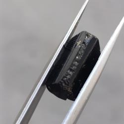 5.5CT Необработанный черный Турмалин шерл 13.8*7мм (без огранки) 