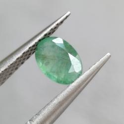 0.48Ct Натуральный изумруд 6*4мм овал 