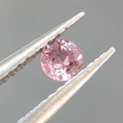 0.16CT Натуральний ніжно-рожевий турмалін 3.3мм (круг) 0.16CT Натуральний ніжно-рожевий турмалін 3.3мм (круг)