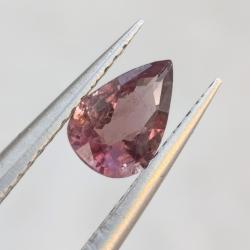 0.68Ct Натуральный розовый Турмалин - Рубеллит 7.4*5мм (груша) 0.68Ct Натуральный розовый Турмалин - Рубеллит 7.4*5мм (груша)