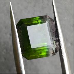Exclusive! 5.92CT Великий натуральний Поліхромний Турмалін 10.5мм (октагон) Сертифікат