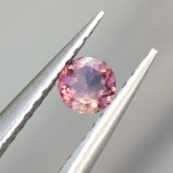 0.13CT Натуральний поліхромний рожево-персиковий турмалін 3.3мм (круг) 0.13CT Натуральний поліхромний рожево-персиковий турмалін 3.3мм (круг)