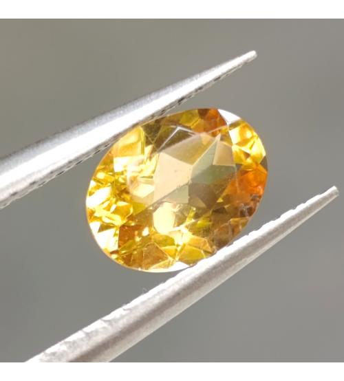 0.9Ct Натуральний цитрин 8*6мм овал 