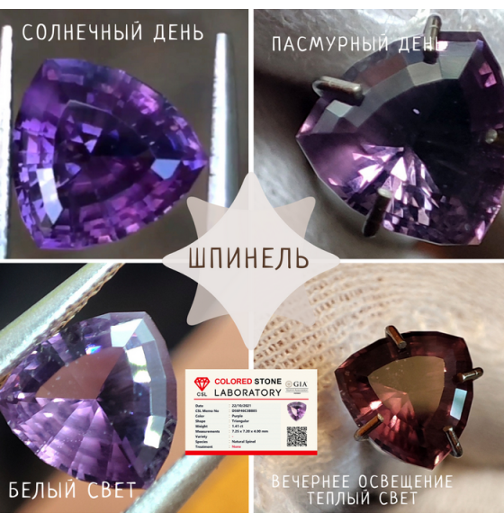 фіолетова шпінель ціна купити