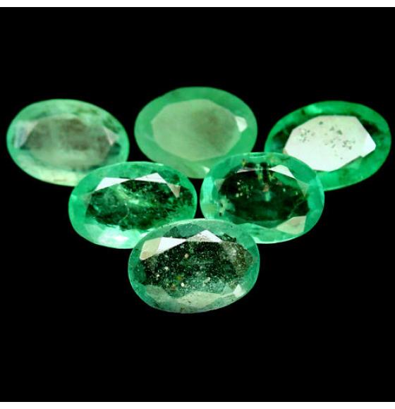 0.2Ct Натуральный ИЗУМРУД 4*2.5ММ ОВАЛ (цена за 1 шт)