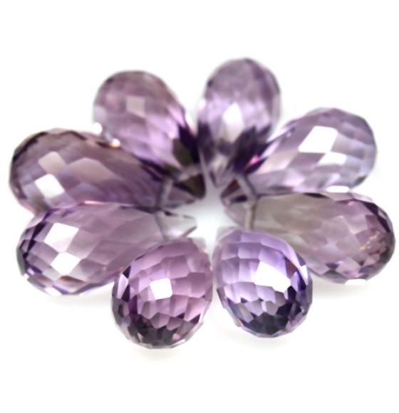1.7CT АМЕТИСТ (БРИОЛЕТ) 11*5ММ (цена за 1шт) - Высокое качество. Доставка по Украине.
