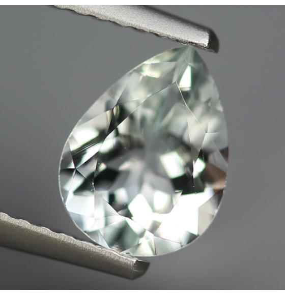 1.06CT ПРИРОДНЫЙ АКВАМАРИН (ГРУША) 8.2*6.2ММ