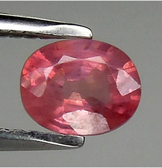 1.29CT NATURAL РОЗОВЫЙ САПФИР (ОВАЛ) 7*5,5ММ - Высокое качество. Доставка по Украине.