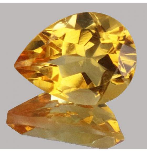 1.53CT ПРИРОДНЫЙ ЦИТРИН 10*7ММ - Высокое качество. Доставка по Украине.