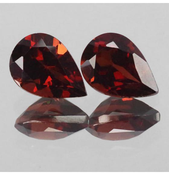 1.7Ct ПРИРОДНЫЙ ГРАНАТ (ПАРА) 12*9.8мм