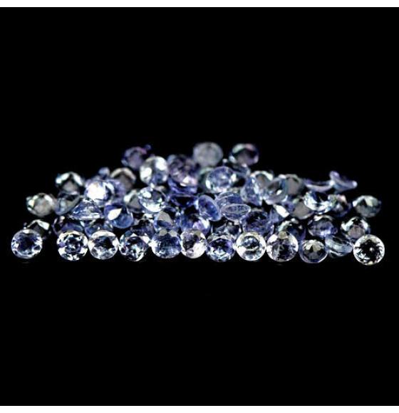 2.26Ct НАТУРАЛЬНЫЙ ТАНЗАНИТ (45шт) - Высокое качество. Доставка по Украине.