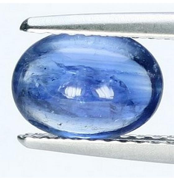2.5CT ПРИРОДНЫЙ КИАНИТ КАБОШОН ОВАЛ - Высокое качество. Доставка по Украине.