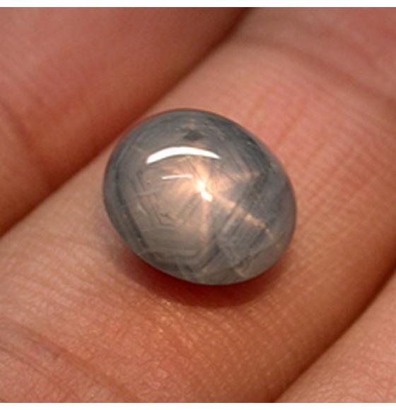 3.8CT НАТУРАЛЬНЫЙ САПФИР МОГОК 9*7ММ - Высокое качество. Доставка по Украине.