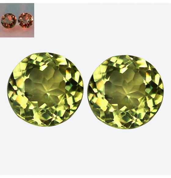 0.51Ct СУЛТАНИТ (ДИАСПОР) ПАРА 4ММ