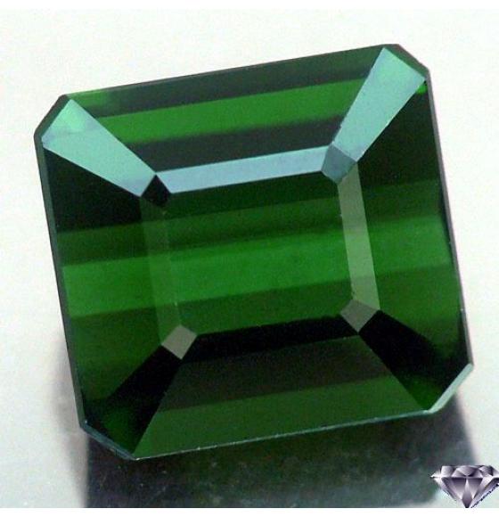 1.6Ct НАТУРАЛЬНЫЙ ТУРМАЛИН ОКТАГОН 6.4*5.6ММ - Высокое качество. Доставка по Украине.