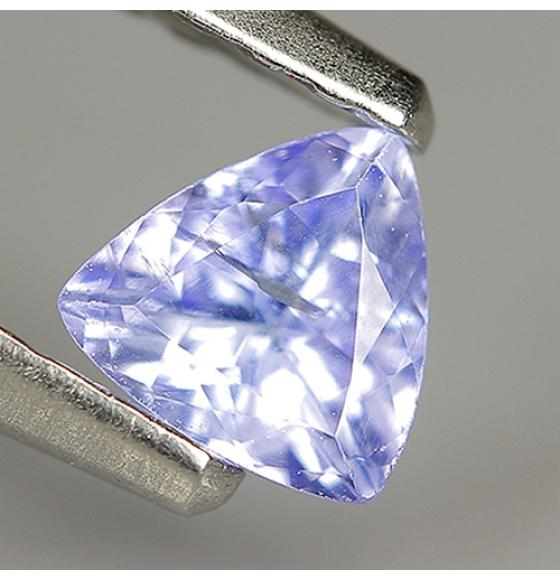 0.25Ct НАТУРАЛЬНЫЙ ТАНЗАНИТ ТРИЛЛИОН 4.3*4.3мм
